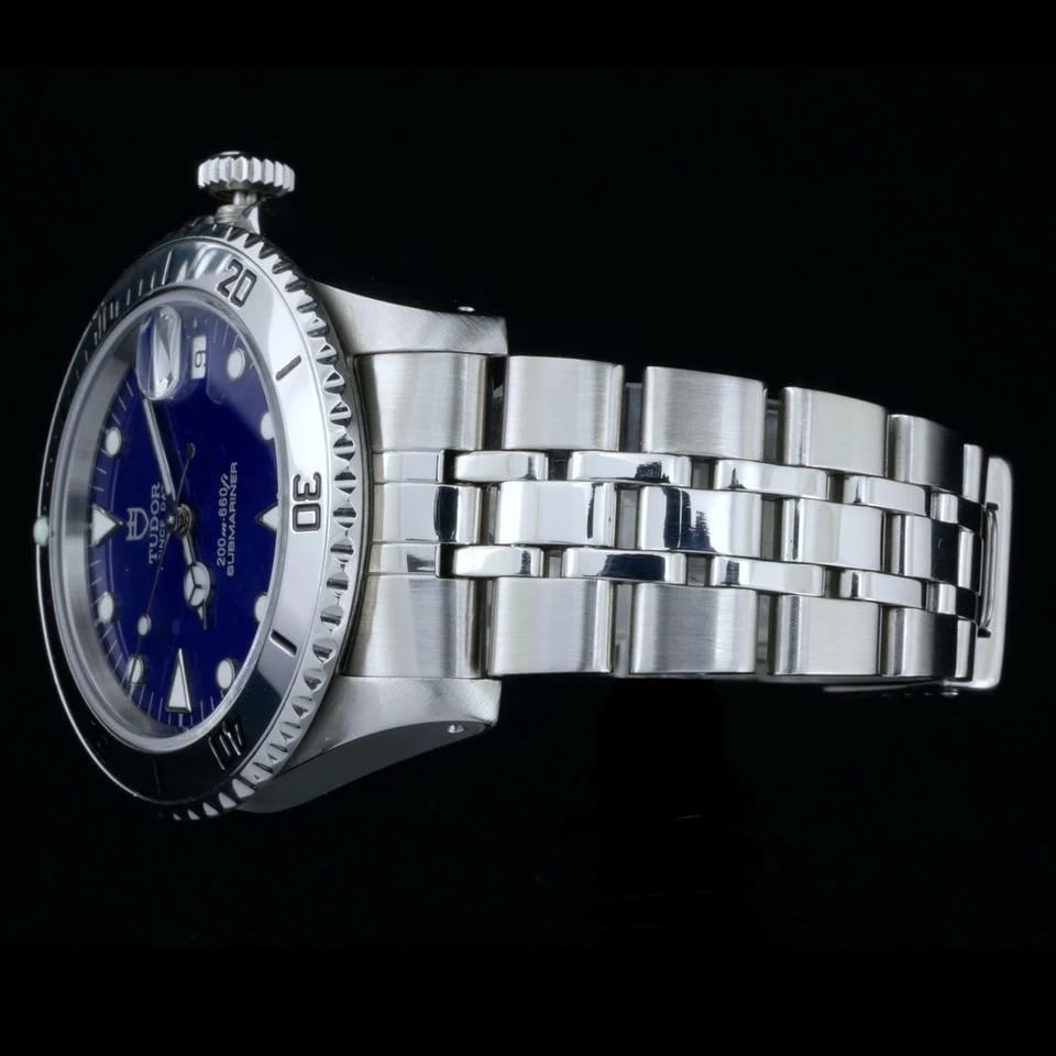 Tudor Submariner Prince Date 75190 Blue Dial with Jubilee Bracelet — photo 6