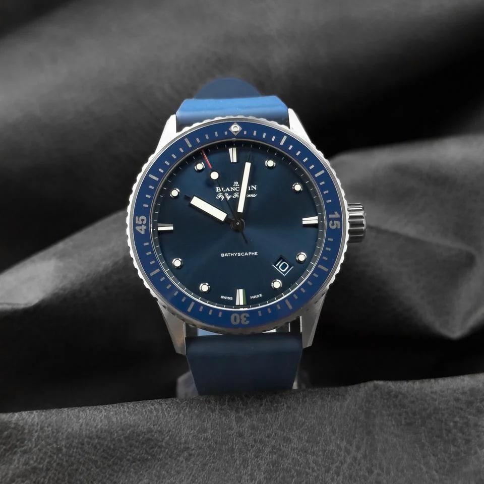 Blancpain Fifty Fathoms Bathyscaphe 2023. Full Set. Excellent Condition