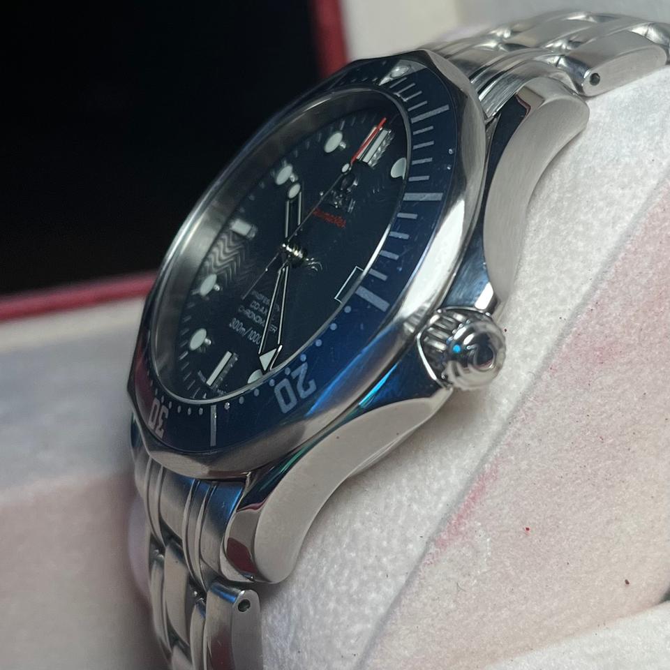 Omega Seamaster Diver 300 M James Bond 2220.80.00 Blue Full Set — photo 10