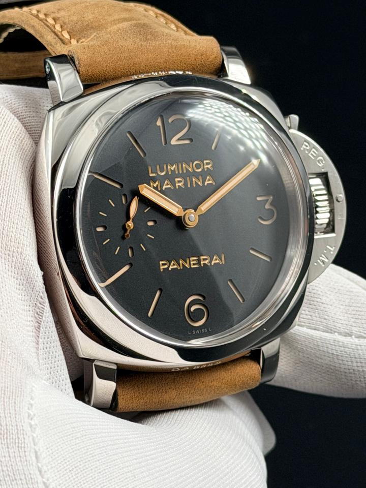 Panerai Luminor Marina 1950 3 Days PAM00422 PAM422 PAM 422 47mm Extra straps and travel case — photo 2