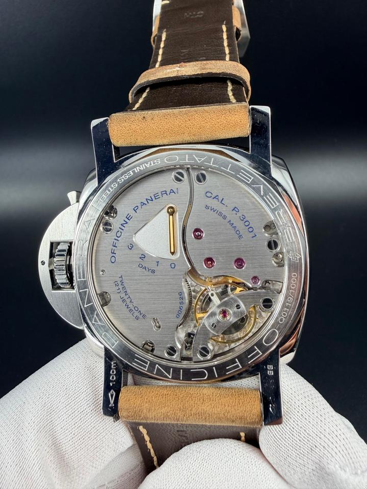 Panerai Luminor Marina 1950 3 Days PAM00422 PAM422 PAM 422 47mm Extra straps and travel case — photo 8