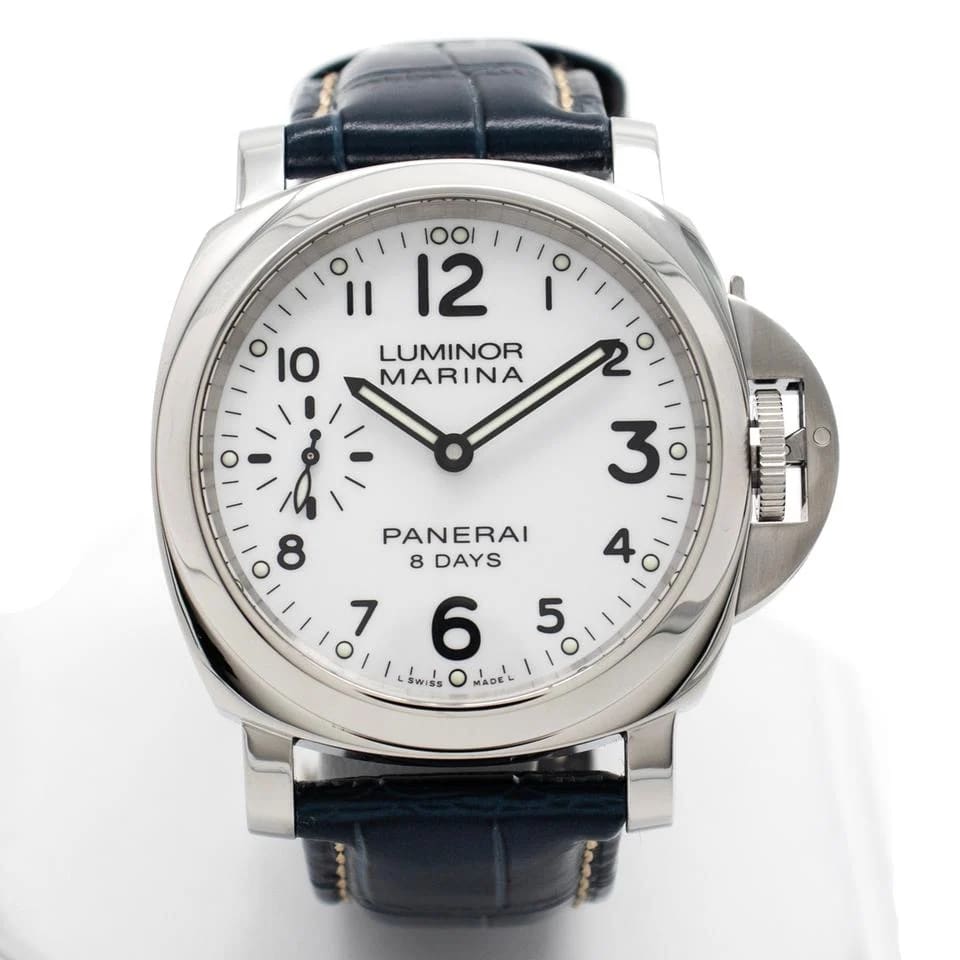 Panerai Luminor Marina 8 Days PAM00563 Acciaio 44mm White Dial Manual Circa 2013