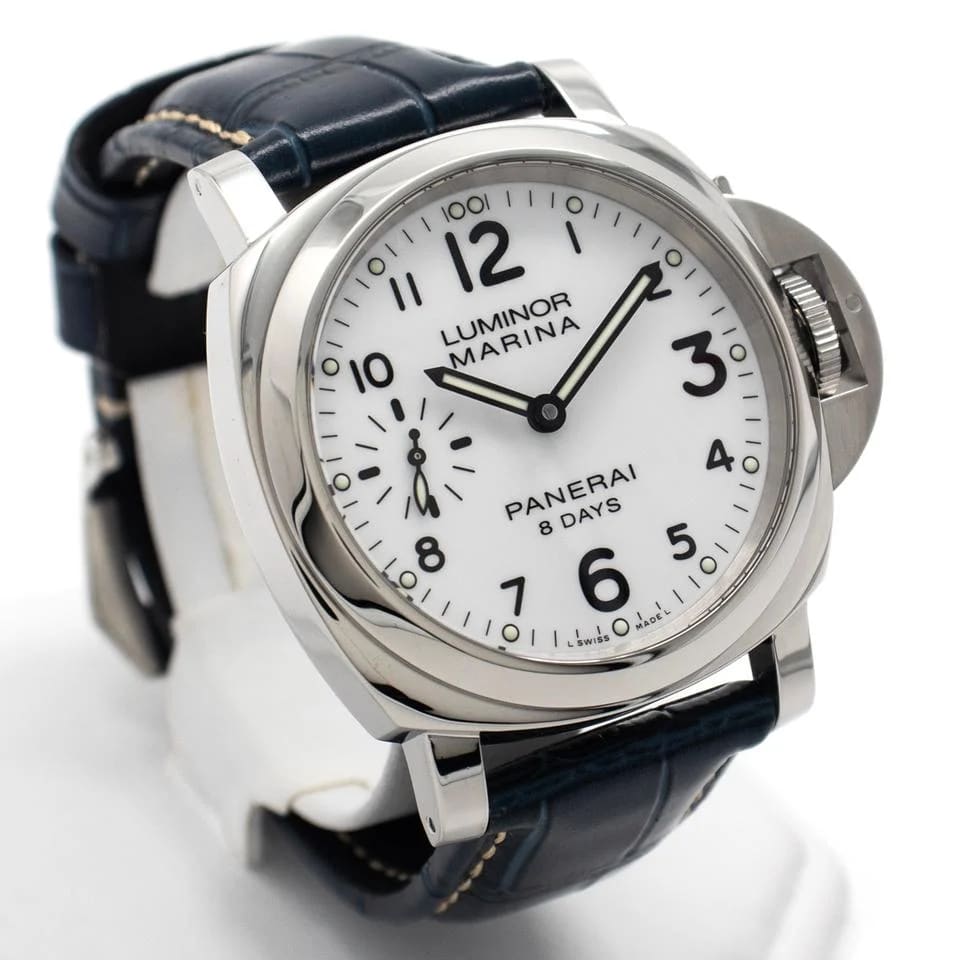 Panerai Luminor Marina 8 Days PAM00563 Acciaio 44mm White Dial Manual Circa 2013 — photo 3
