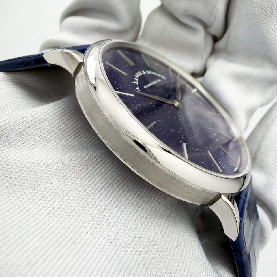 A. Lange &amp; Söhne Saxonia Unworn 2026 Saxonia 205.086 39MM Blue Aventurine 18K Wg B/pSaxonia — photo 3