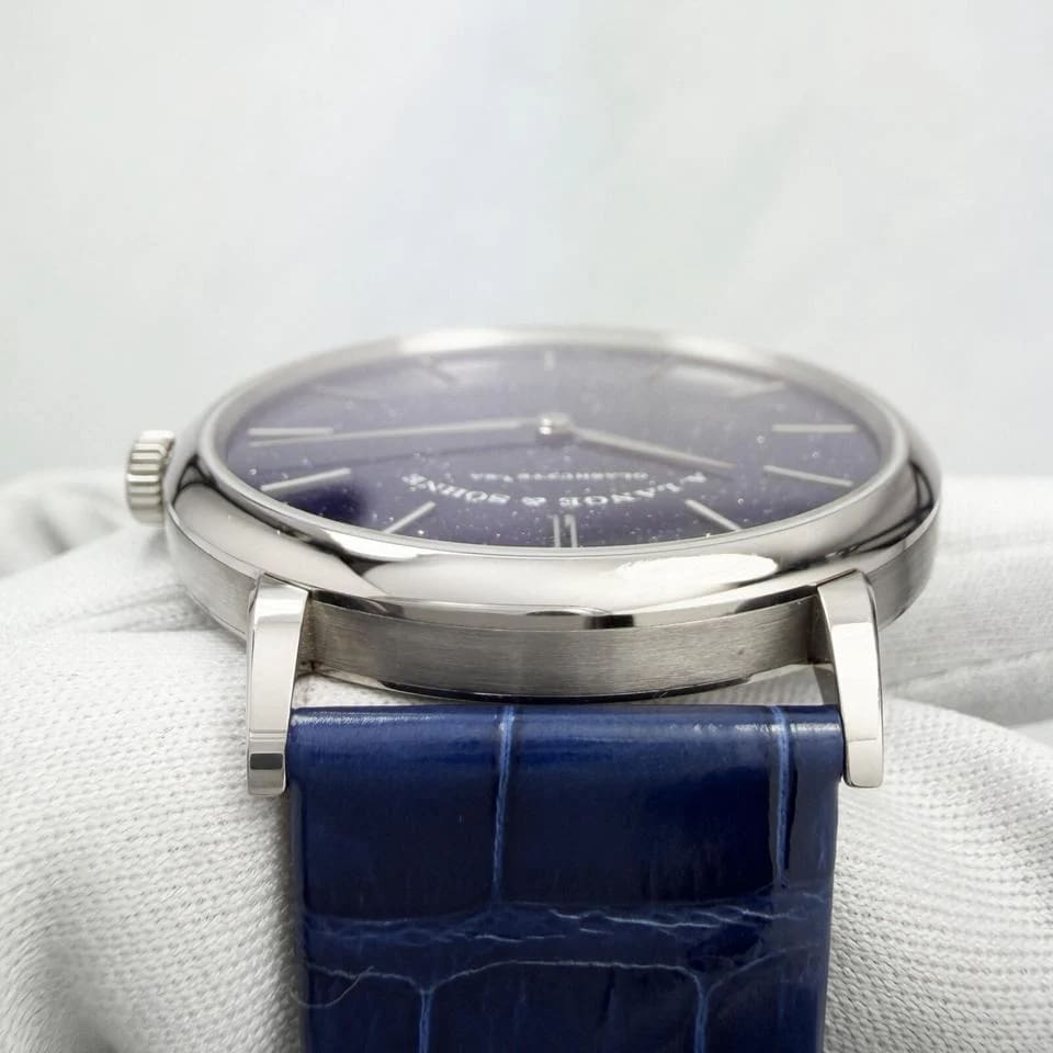 A. Lange &amp; Söhne Saxonia Unworn 2026 Saxonia 205.086 39MM Blue Aventurine 18K Wg B/pSaxonia — photo 6