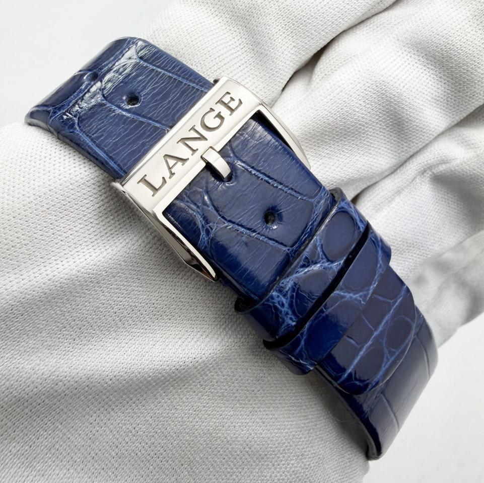 A. Lange &amp; Söhne Saxonia Unworn 2026 Saxonia 205.086 39MM Blue Aventurine 18K Wg B/pSaxonia — photo 12