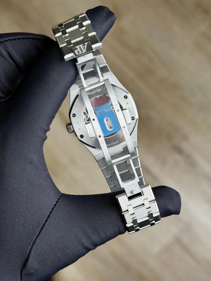 Audemars Piguet Royal Oak Double Balance Wheel Openworked Dble Balance Blue Sapphire Unworn 15412BC.SS.1220BC.02 — photo 7