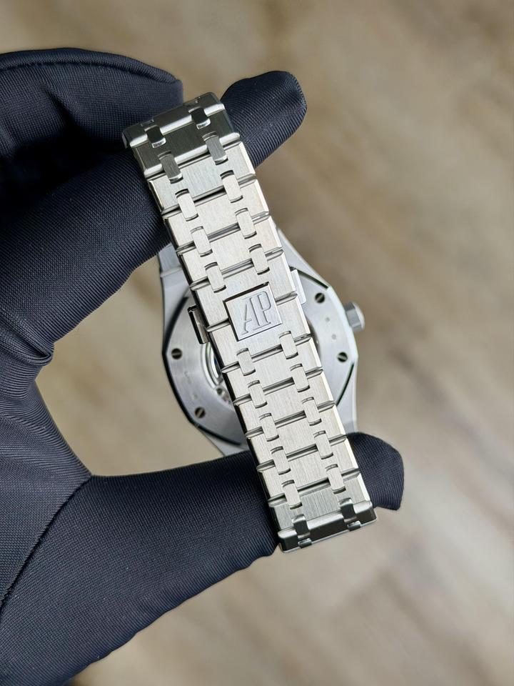 Audemars Piguet Royal Oak Double Balance Wheel Openworked Dble Balance Blue Sapphire Unworn 15412BC.SS.1220BC.02 — photo 8