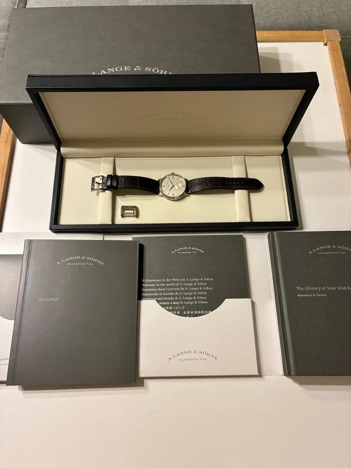 A. Lange &amp; Söhne Saxonia 35 White Gold Full Set — photo 15