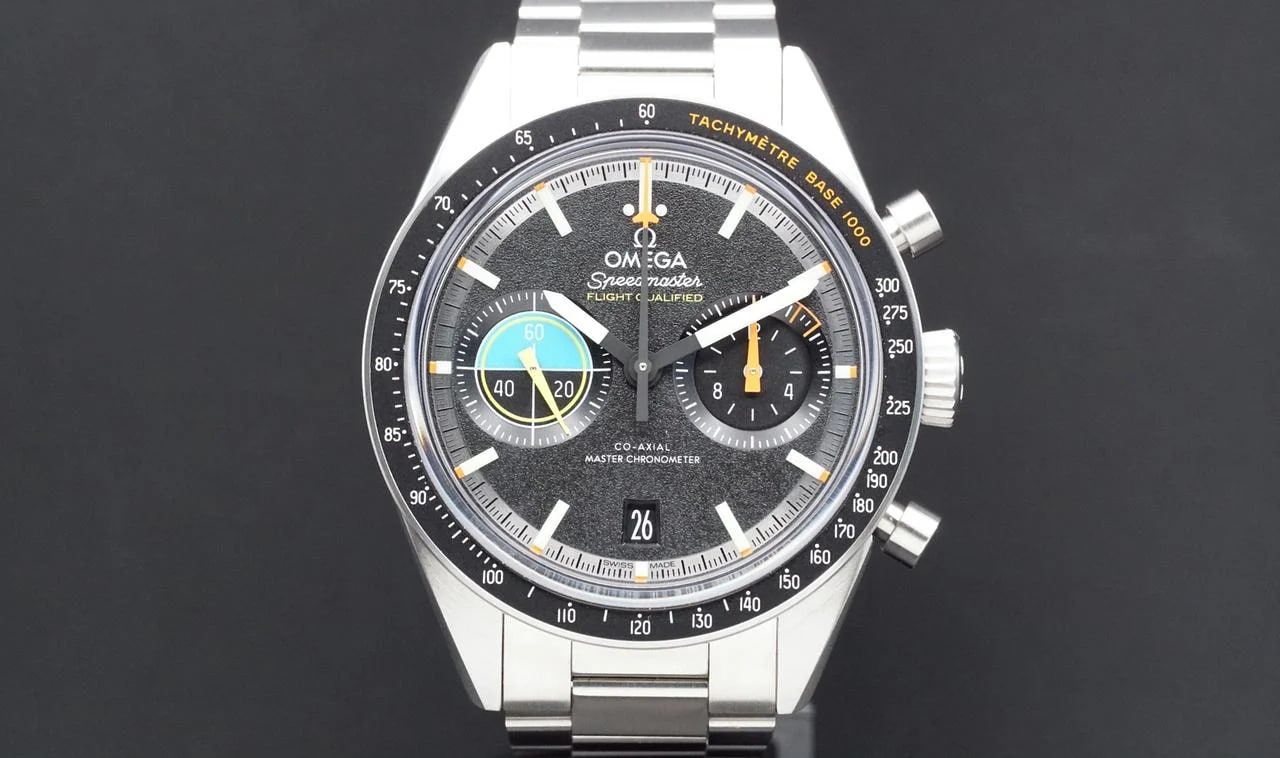 Omega Speedmaster Pilot 2025 - complete set w all cards NATO strap & tool
