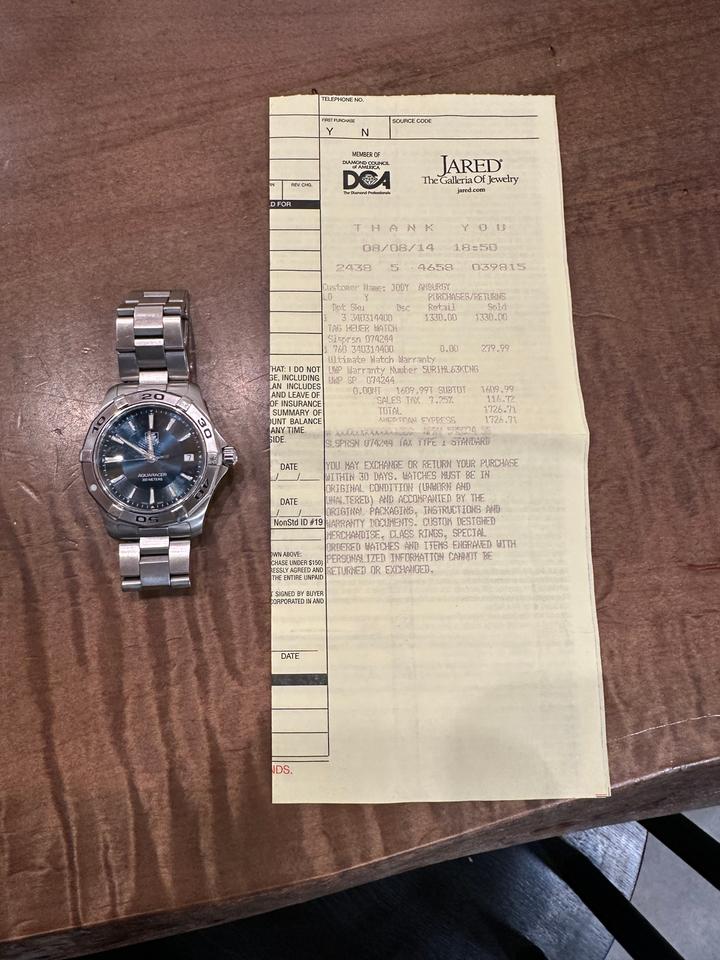 TAG Heuer Aquaracer 300M One Owner — photo 6