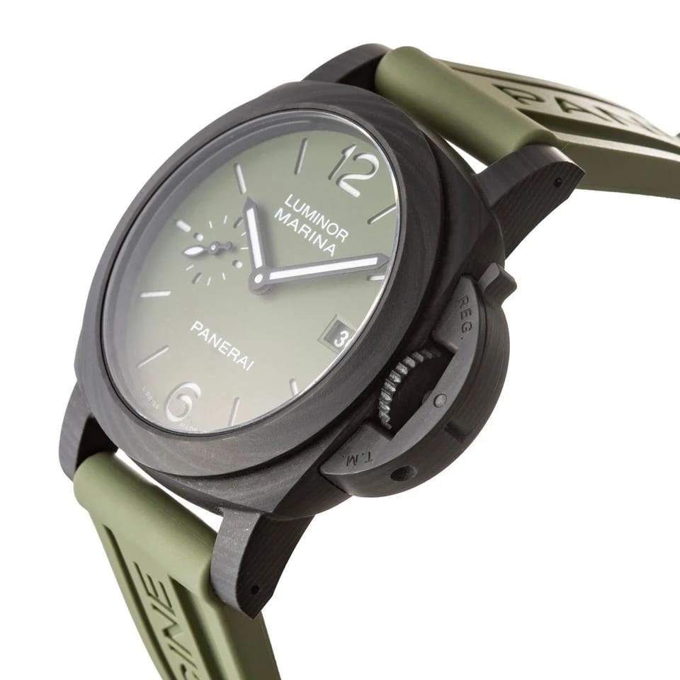 Panerai Luminor 1950 Regatta 3 Days Chrono Flyback Quaranta 40mm Green Dial Carbotech (PAM01526) — photo 2