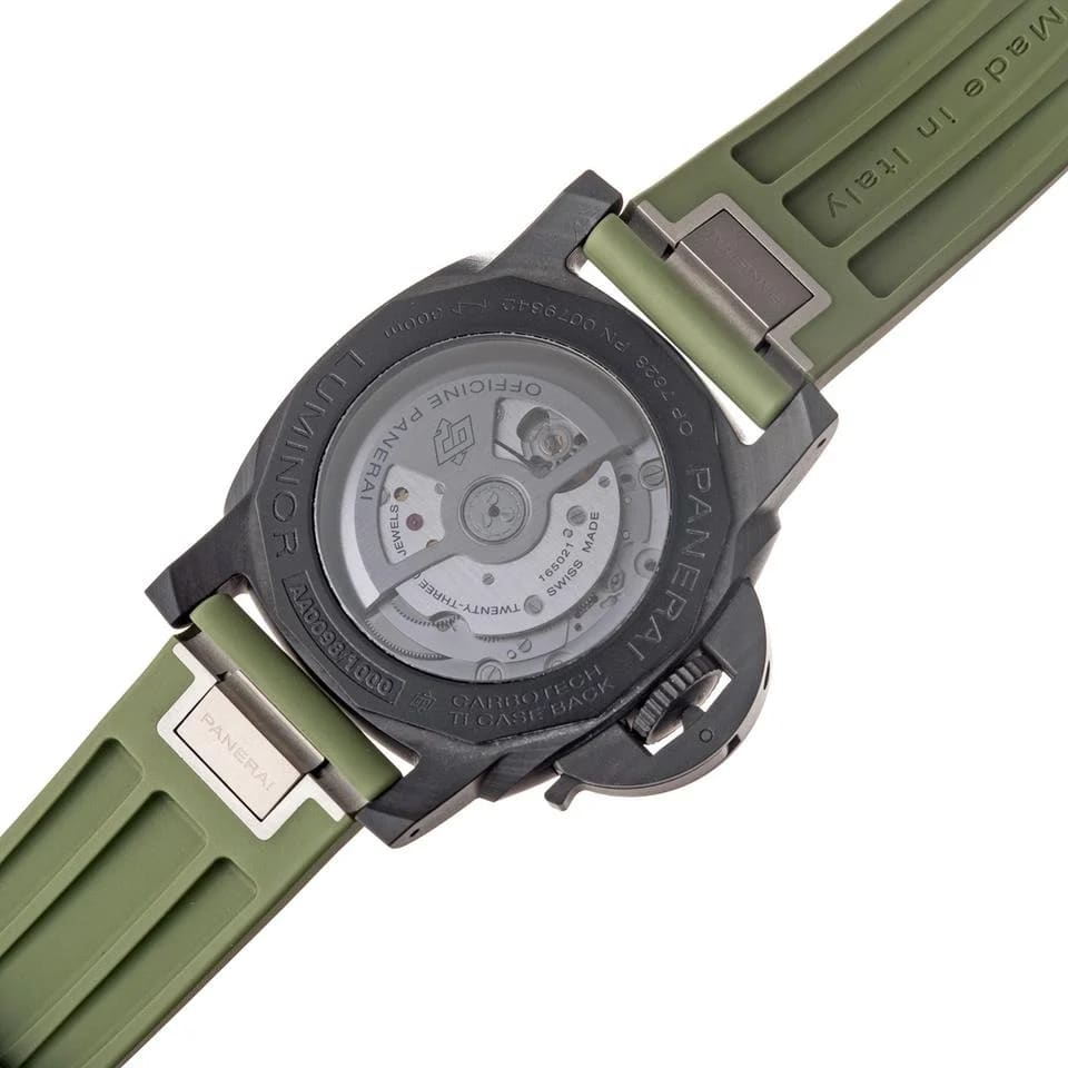 Panerai Luminor 1950 Regatta 3 Days Chrono Flyback Quaranta 40mm Green Dial Carbotech (PAM01526) — photo 3