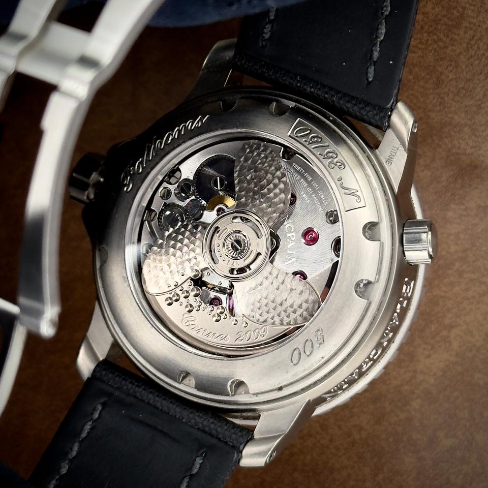 Blancpain 500 Fathoms 50015-12B34-52B Cannes Limited Edition 48mm Titanium Collectors Set! — photo 10