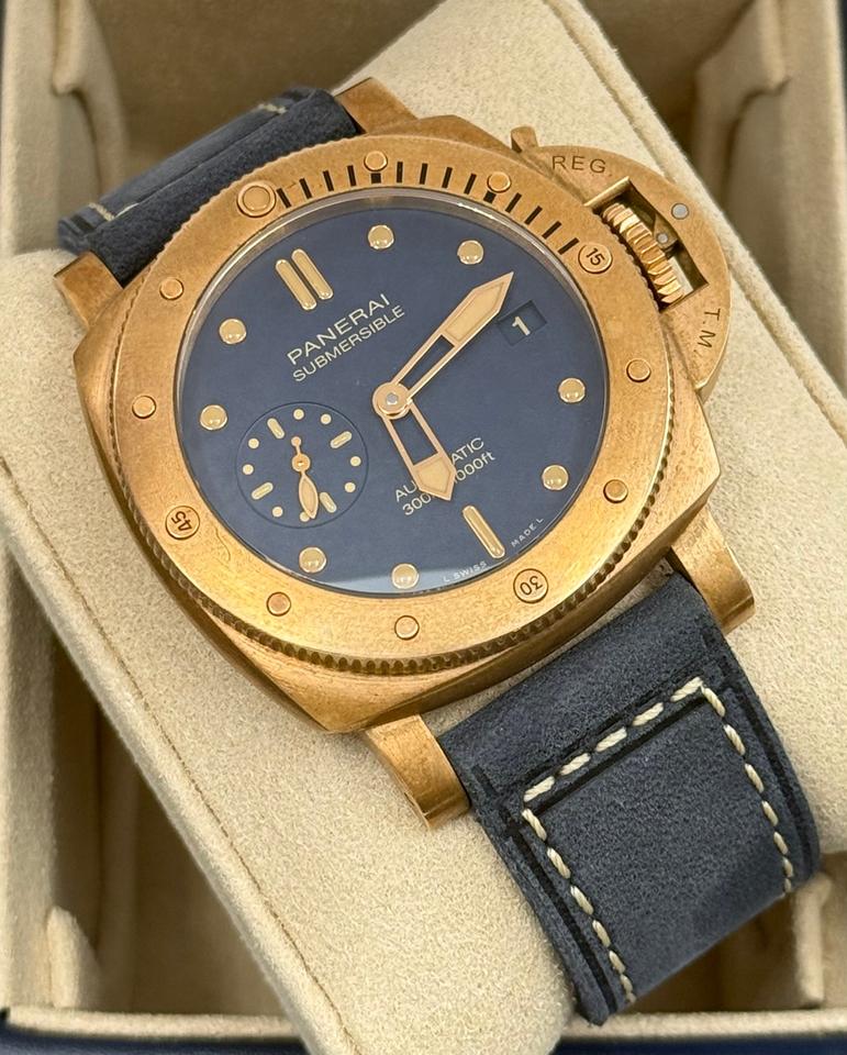 Panerai Submersible Bronzo Blu Abisso