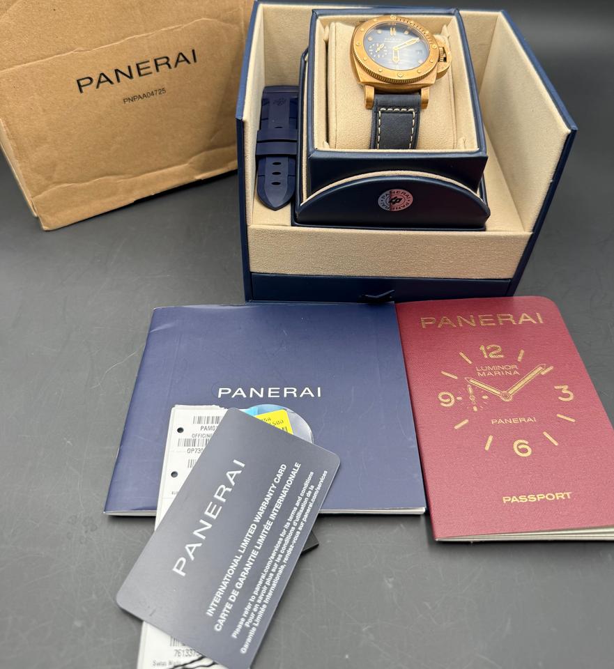 Panerai Submersible Bronzo Blu Abisso — photo 2