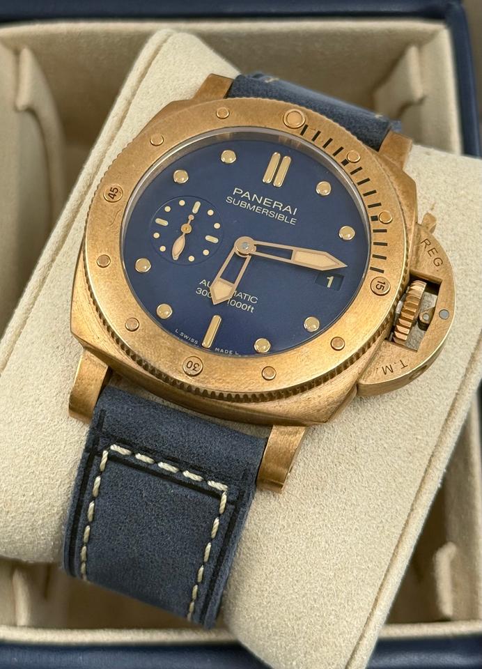 Panerai Submersible Bronzo Blu Abisso — photo 3