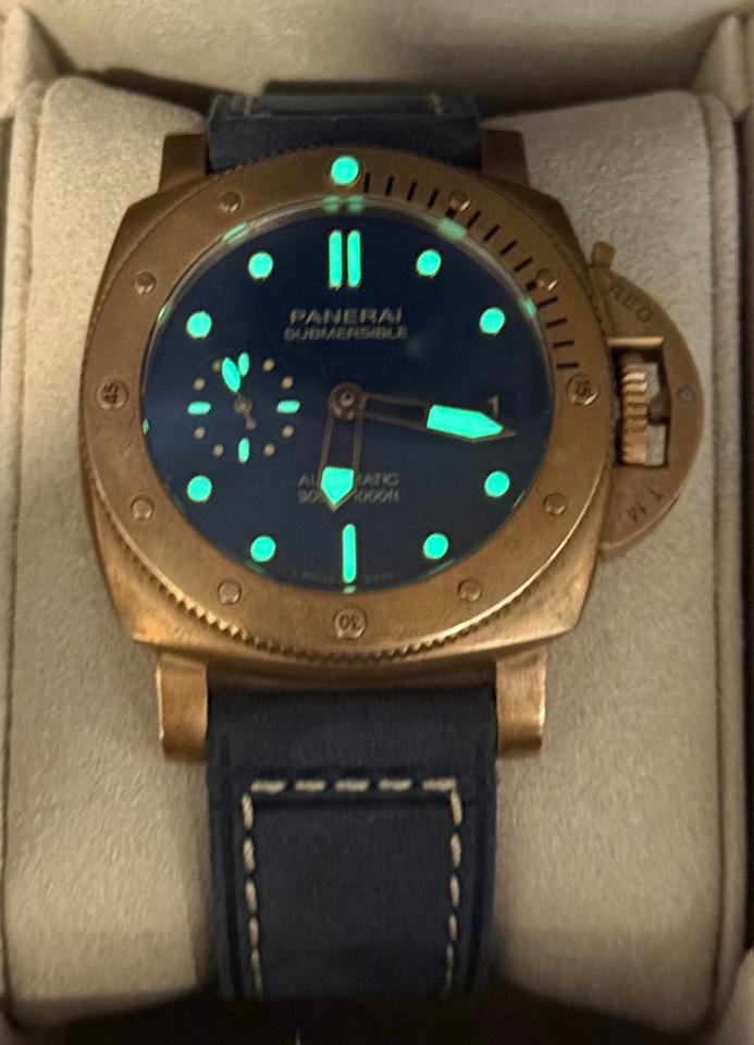 Panerai Submersible Bronzo Blu Abisso — photo 4