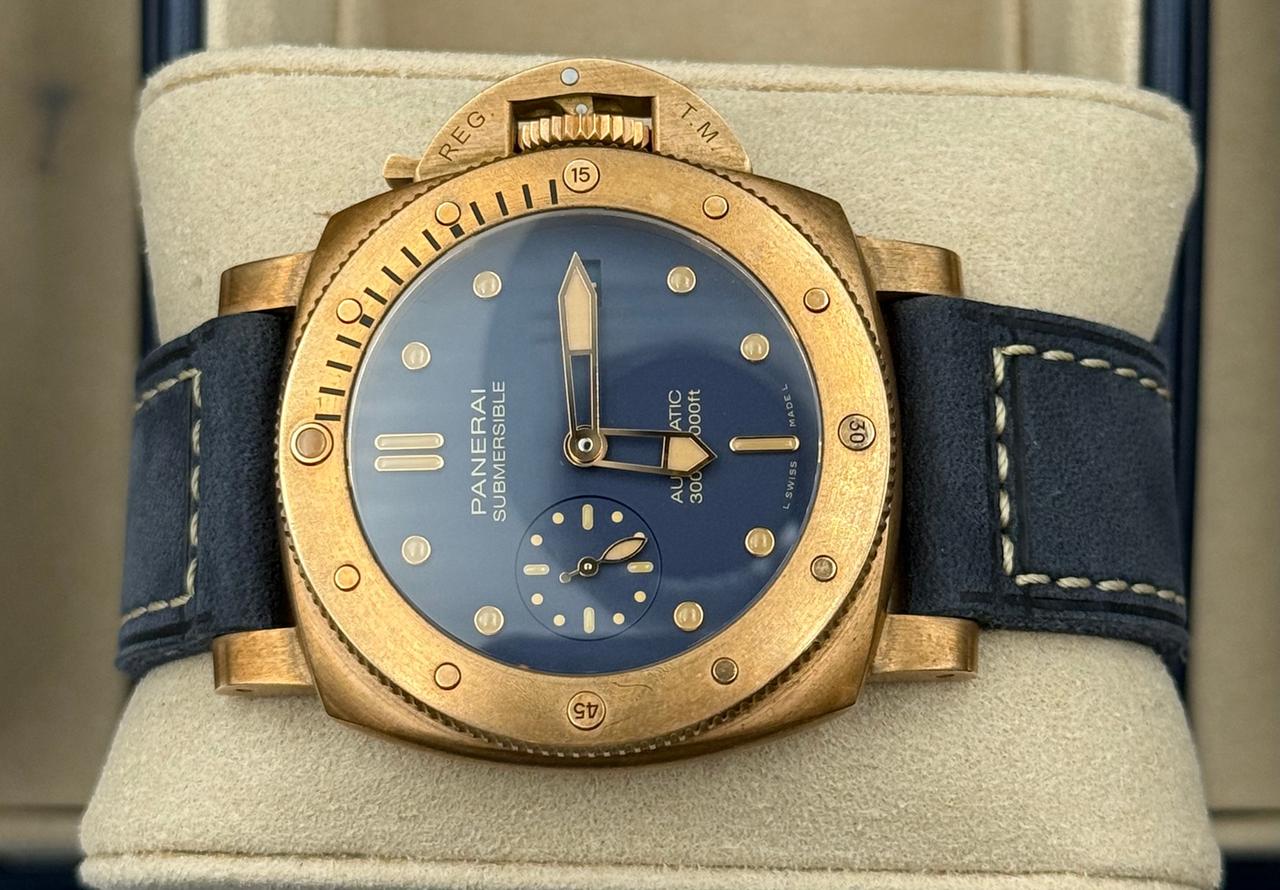 Panerai Submersible Bronzo Blu Abisso — photo 8