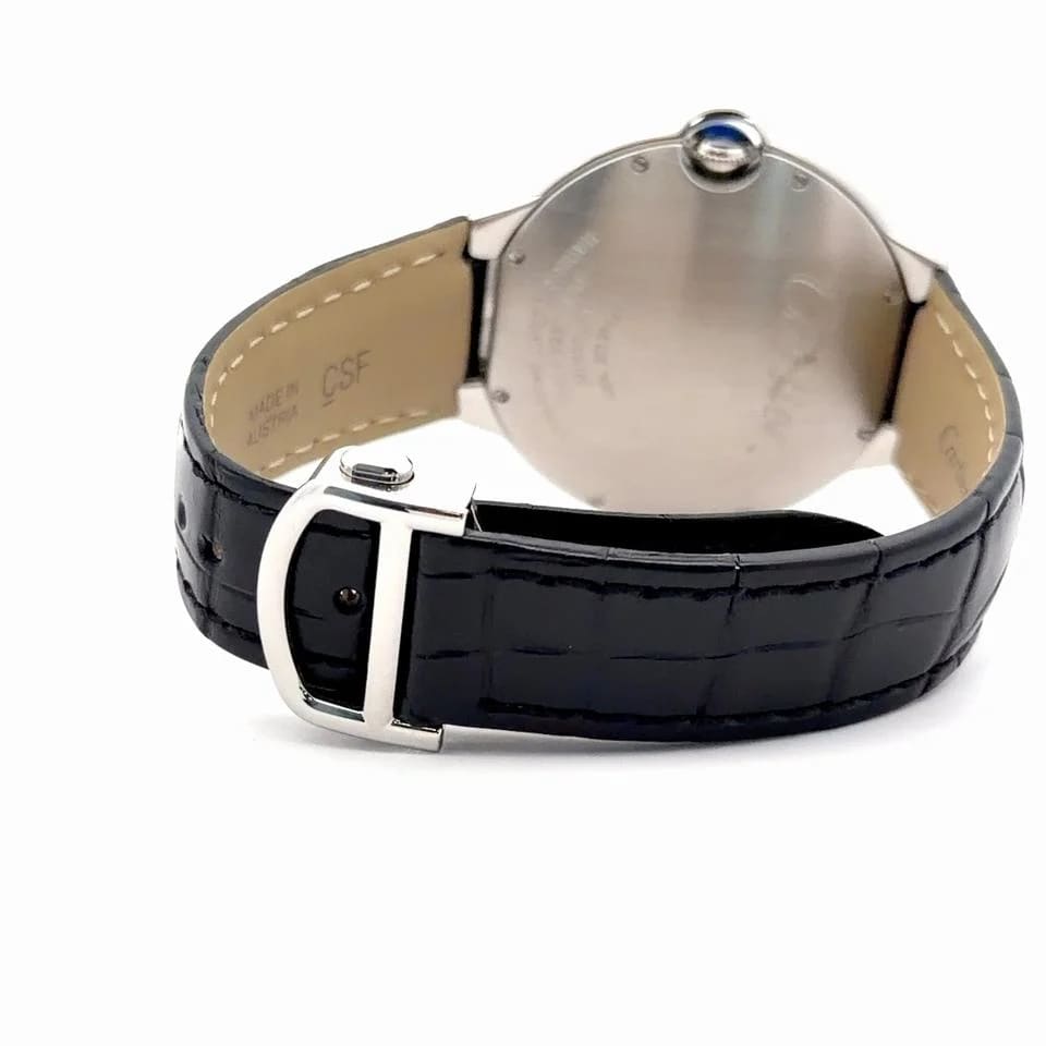 Cartier Ballon Bleu Mens Cartier Ballon Bleu Steel Diamond Watch — photo 10