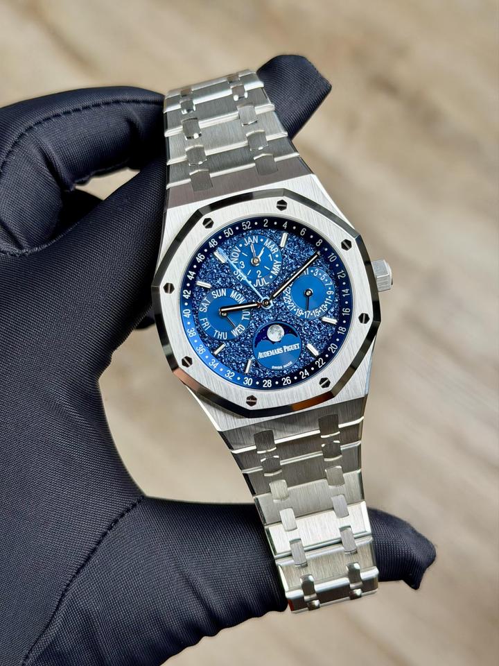 Audemars Piguet Royal Oak Perpetual Calendar John Mayer Blue Limited Unworn 26574BC.OO.1220BC.02