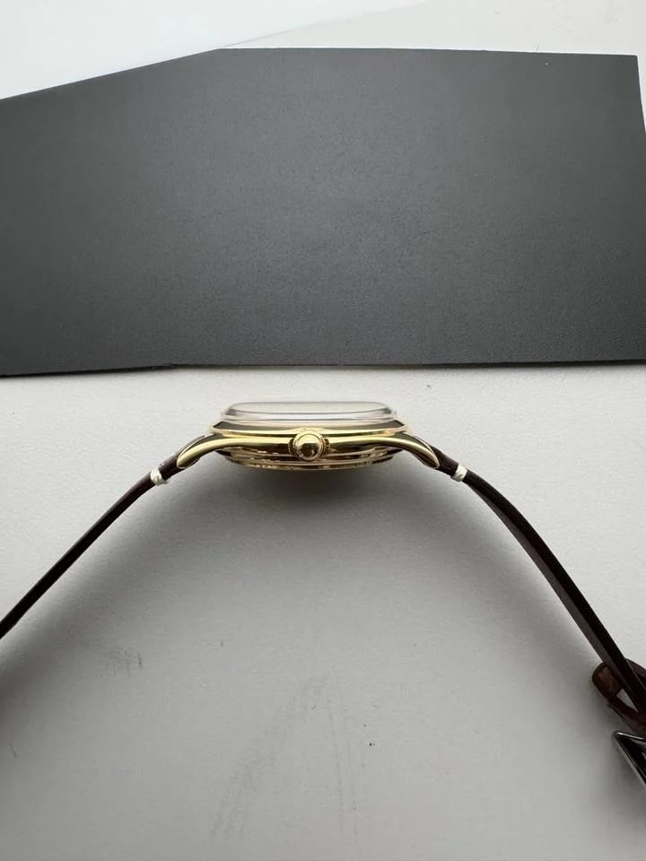 Vacheron Constantin 4870 Factory Service 9/2025 18k Yellow Gold Vintage Classic Automatic 36 mm w Factory Warranty Service Paperwork &amp; Pouch — photo 8
