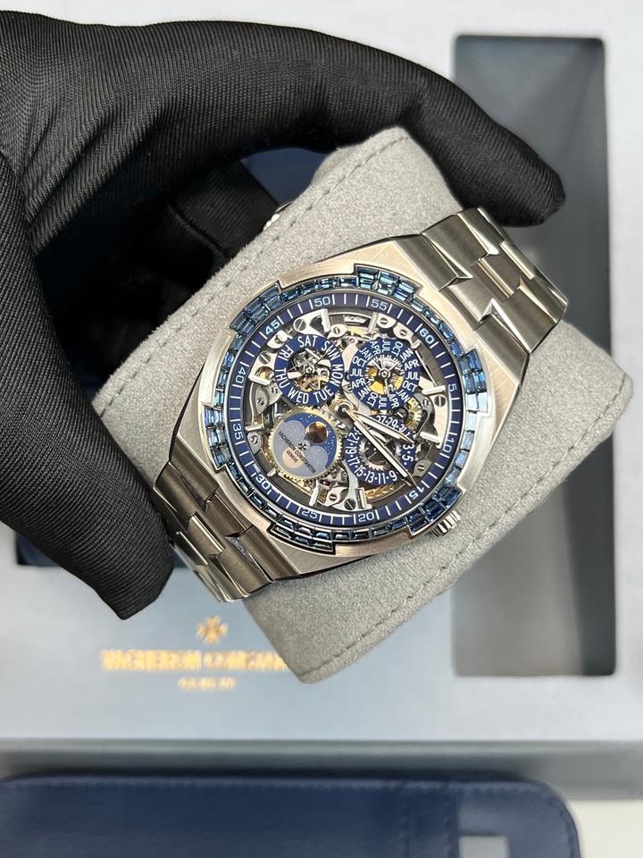 Vacheron Constantin Overseas Perpetual Calendar Ultra-Thin Skeleton 41.5mm 18K White Gold Skeleton Dial Sapphire Bezel (Ref# 4307V/220G-236C) — photo 14