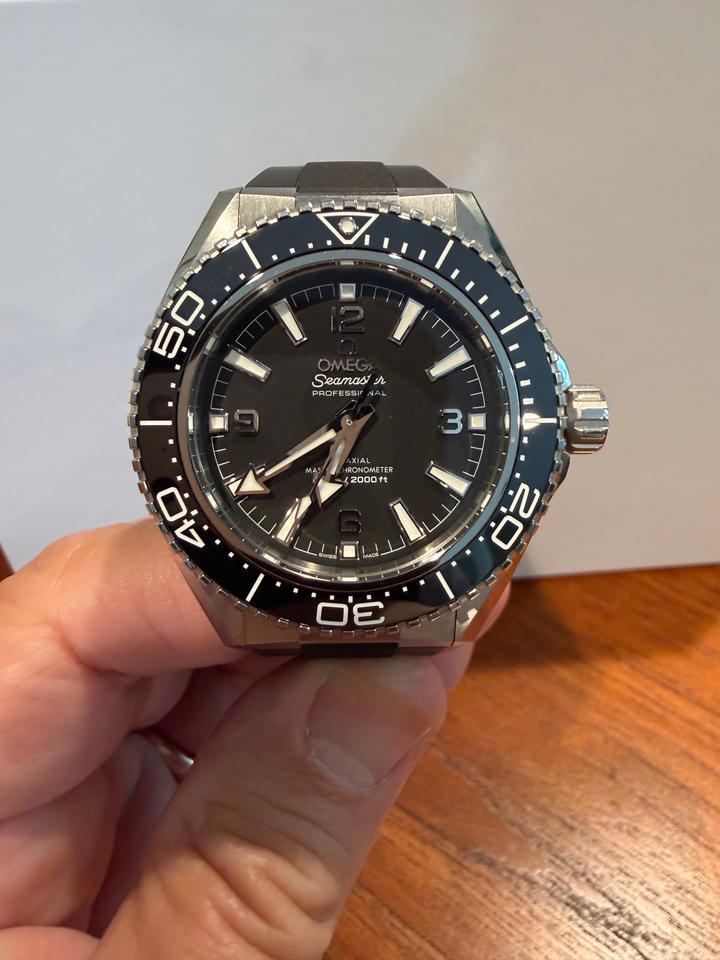 Omega Seamaster Planet Ocean 600m Omega Rubber Strap with Omega Clasp — photo 9