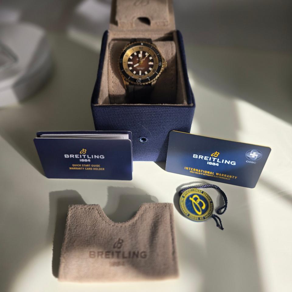 Breitling Superocean 44 Automatic 44 Like new unworn full set — photo 9