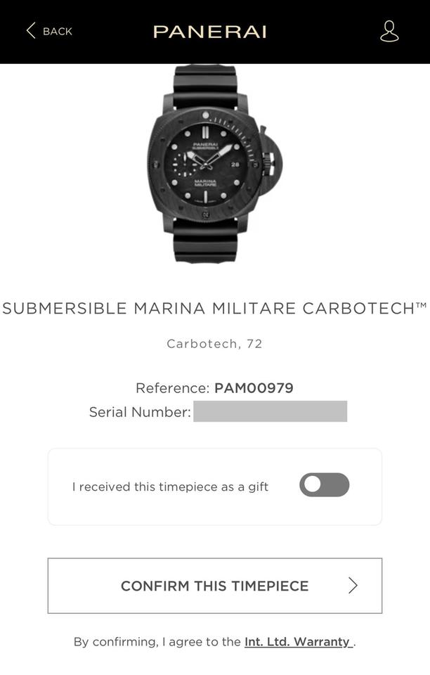 Panerai Luminor Submersible Militare Carbotech Full Collectors Set 47mm PAM00979 — photo 13