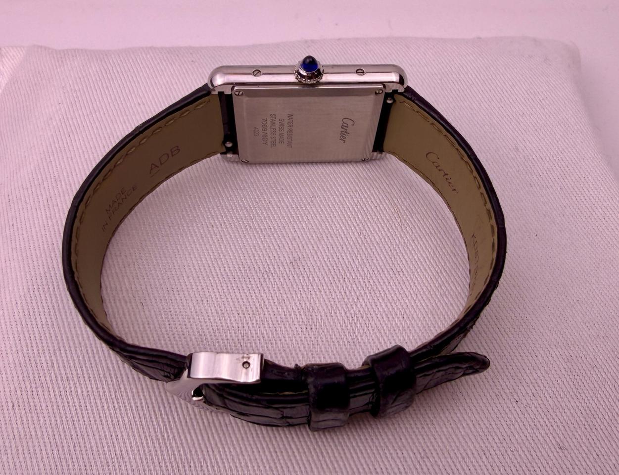 Cartier Tank Must Black Cartier Cartier SA Tank Must de Cartier Ref. WSTA0072 Case #504 — photo 8