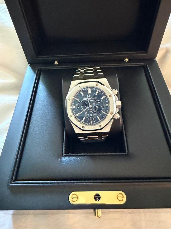 Audemars Piguet Royal Oak Chronograph Blue Dial — photo 2