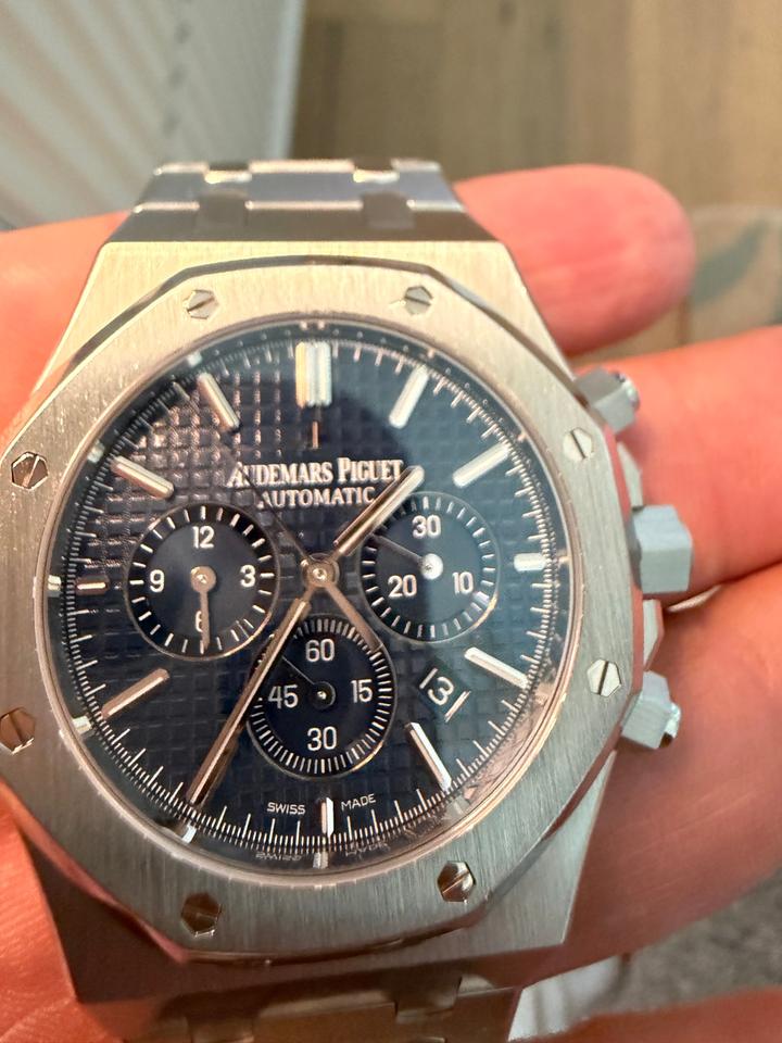 Audemars Piguet Royal Oak Chronograph Blue Dial — photo 6