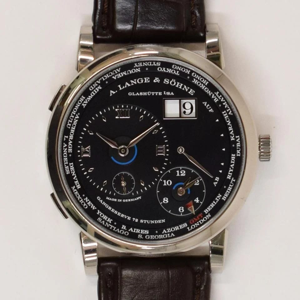 A. Lange &amp; Söhne Lange 1 Time Zone White Gold Black Dial 136.029 — photo 3