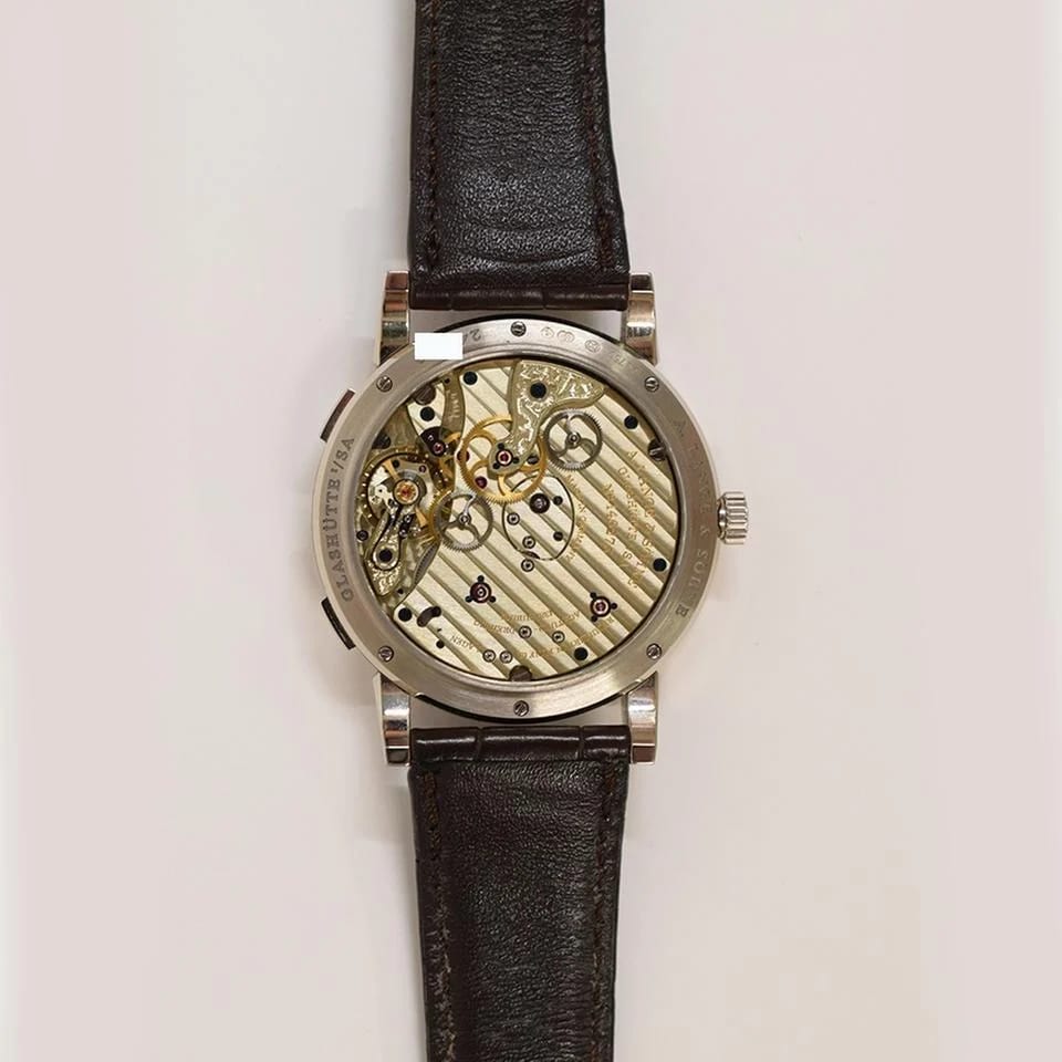 A. Lange &amp; Söhne Lange 1 Time Zone White Gold Black Dial 136.029 — photo 7