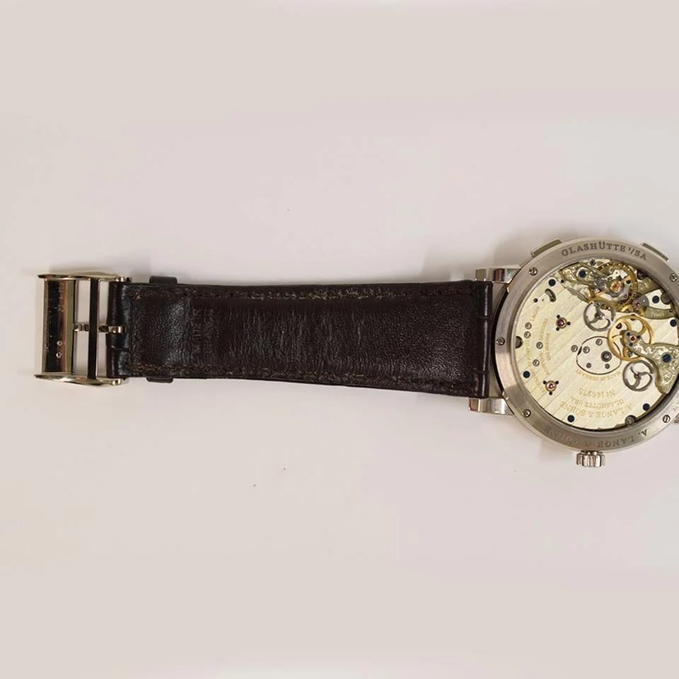 A. Lange &amp; Söhne Lange 1 Time Zone White Gold Black Dial 136.029 — photo 9