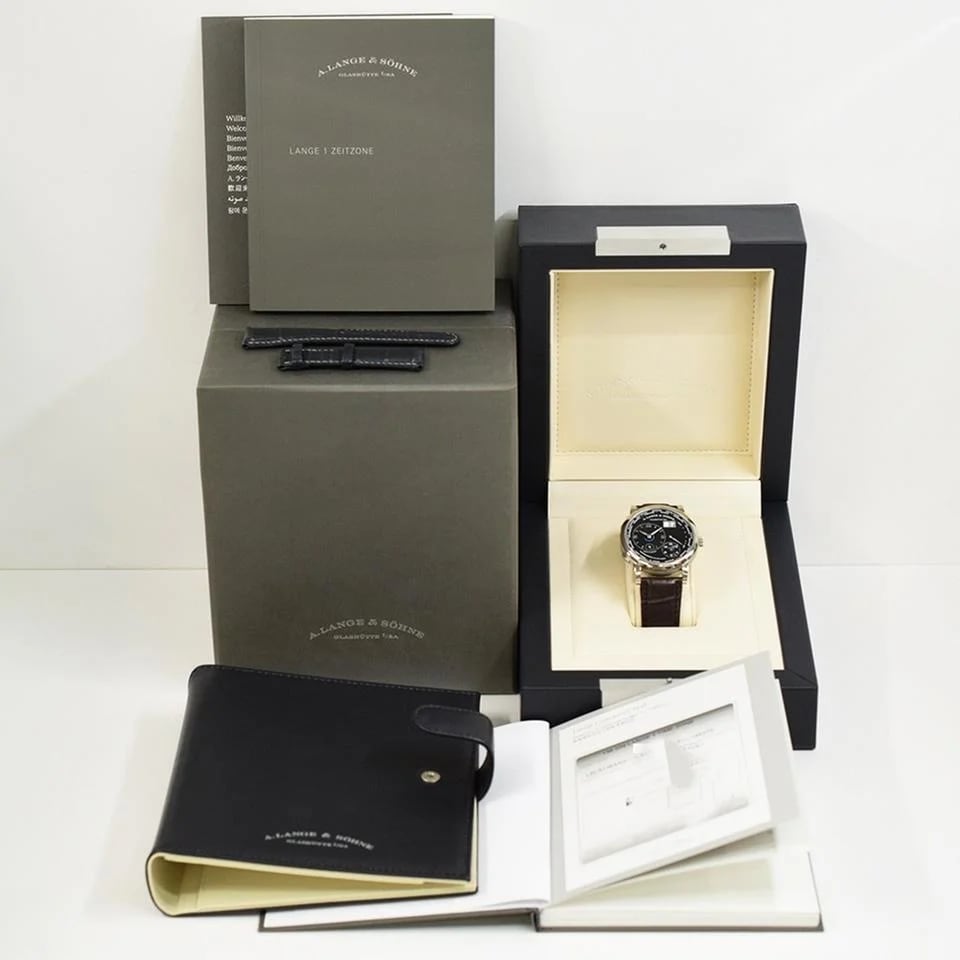 A. Lange &amp; Söhne Lange 1 Time Zone White Gold Black Dial 136.029 — photo 12