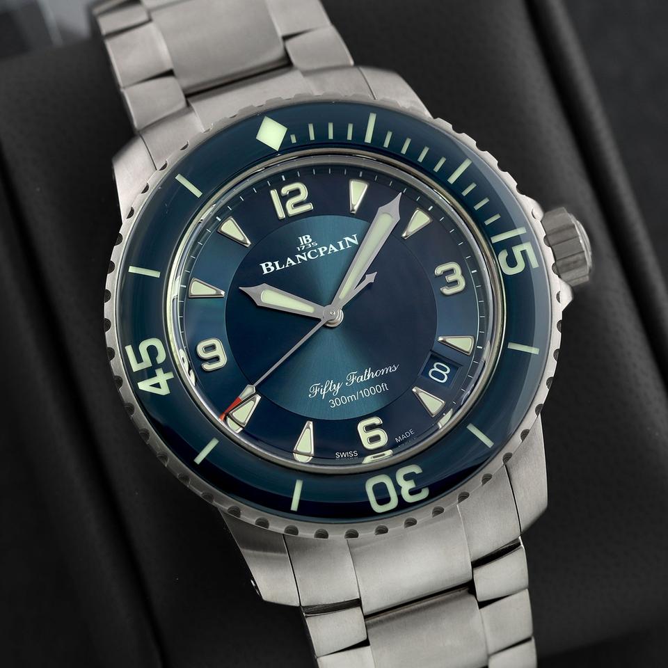 Blancpain Fifty Fathoms Automatic Titanium 45mm 5015-12B40-98B — photo 9