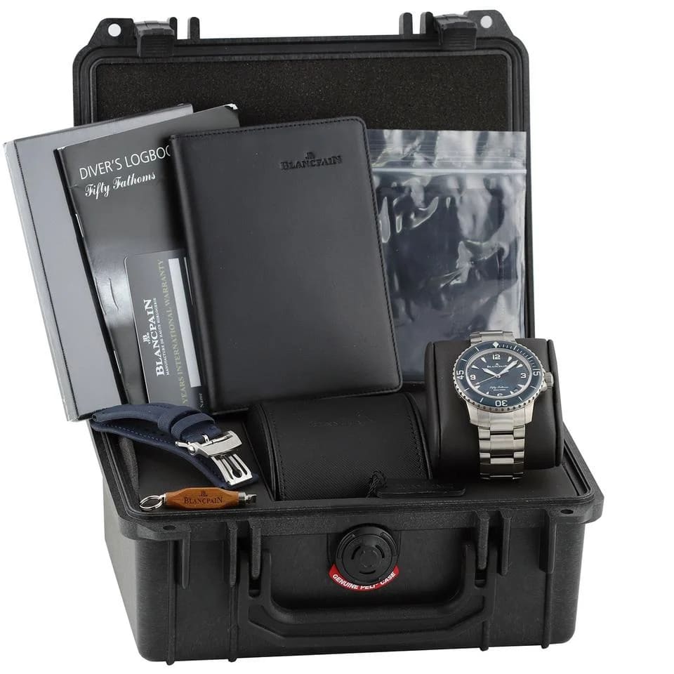 Blancpain Fifty Fathoms Automatic Titanium 45mm 5015-12B40-98B — photo 11