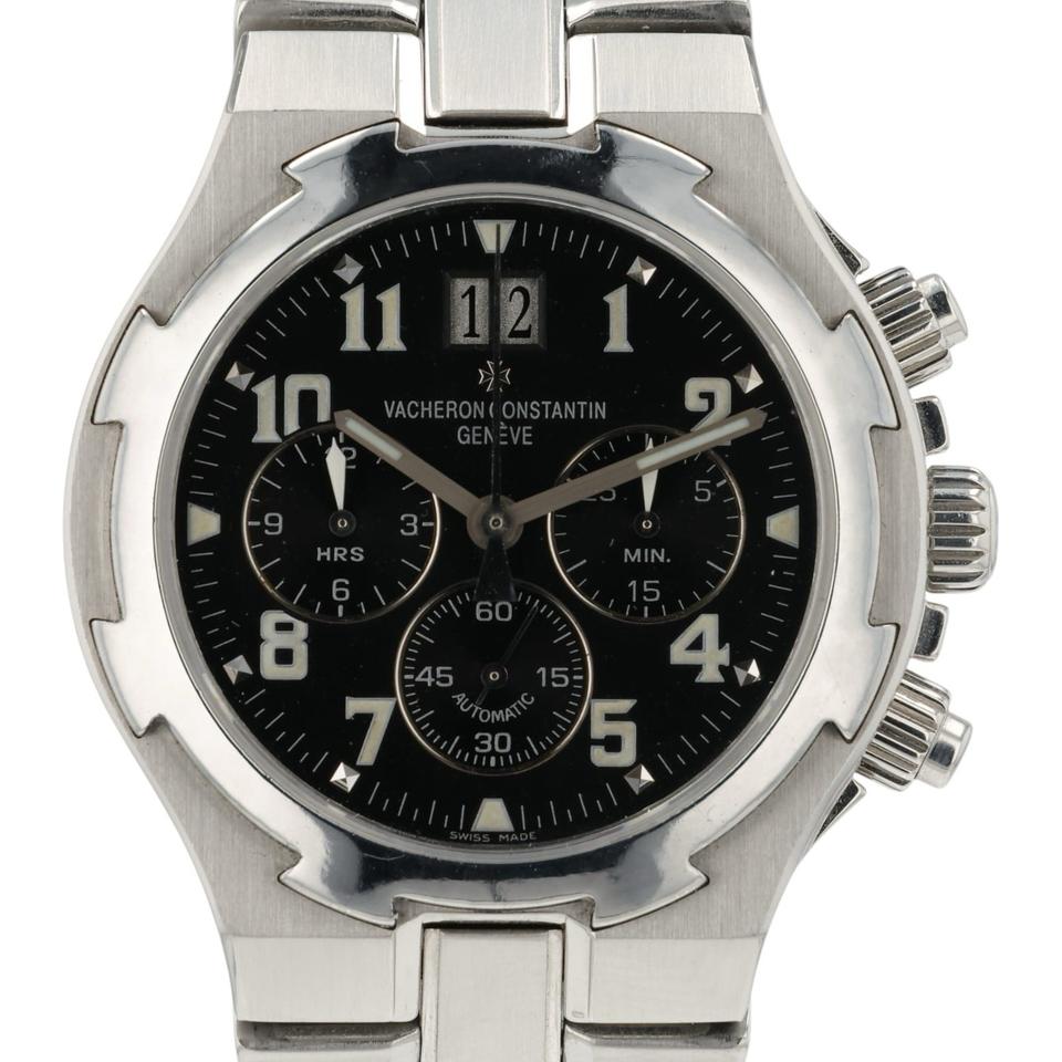 Vacheron Constantin Overseas Chronograph Black Dial Stainless Steel 40mm Auto Watch 49140 — photo 2