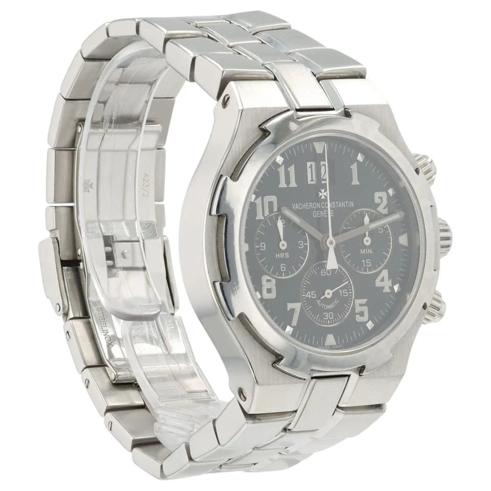 Vacheron Constantin Overseas Chronograph Black Dial Stainless Steel 40mm Auto Watch 49140 — photo 5