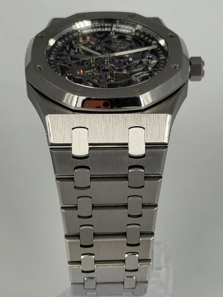 Audemars Piguet Royal Oak Selfwinding Skeleton Full Set Excellent Condition 39MM Open Worked — photo 8