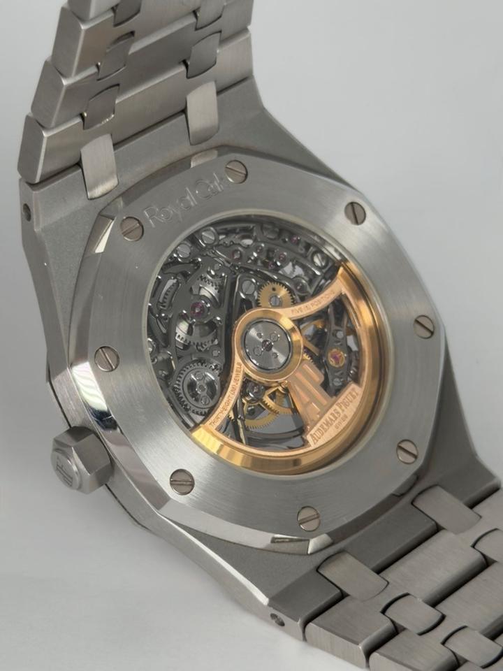 Audemars Piguet Royal Oak Selfwinding Skeleton Full Set Excellent Condition 39MM Open Worked — photo 10