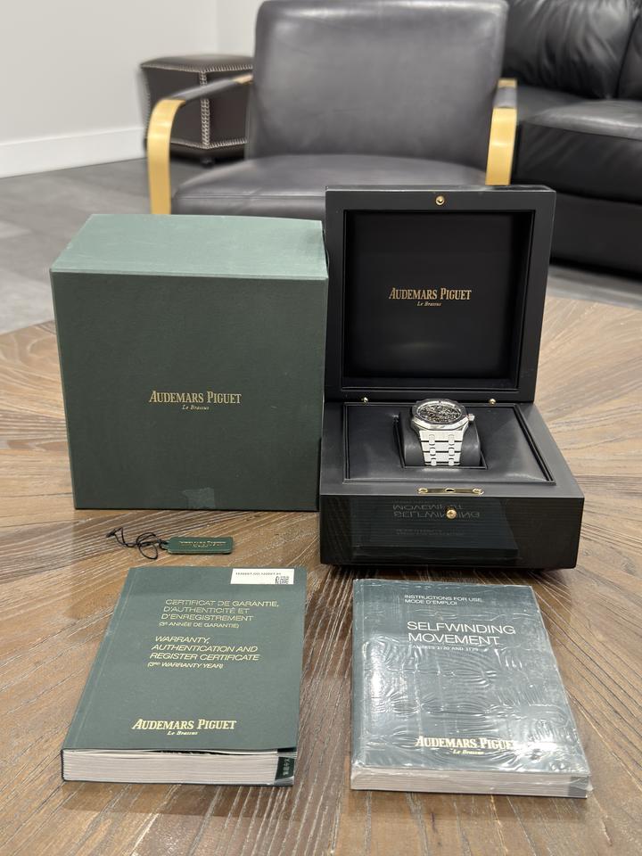 Audemars Piguet Royal Oak Selfwinding Skeleton Full Set Excellent Condition 39MM Open Worked — photo 12