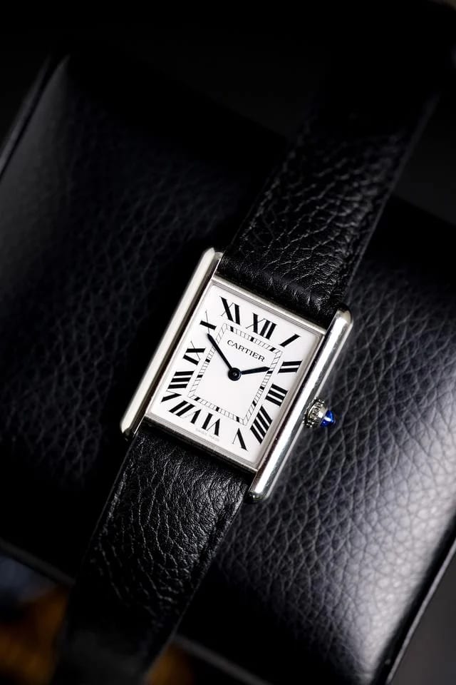 Cartier Tank Must WSTA0041 Mint Condition 2023 With Warranty Card
