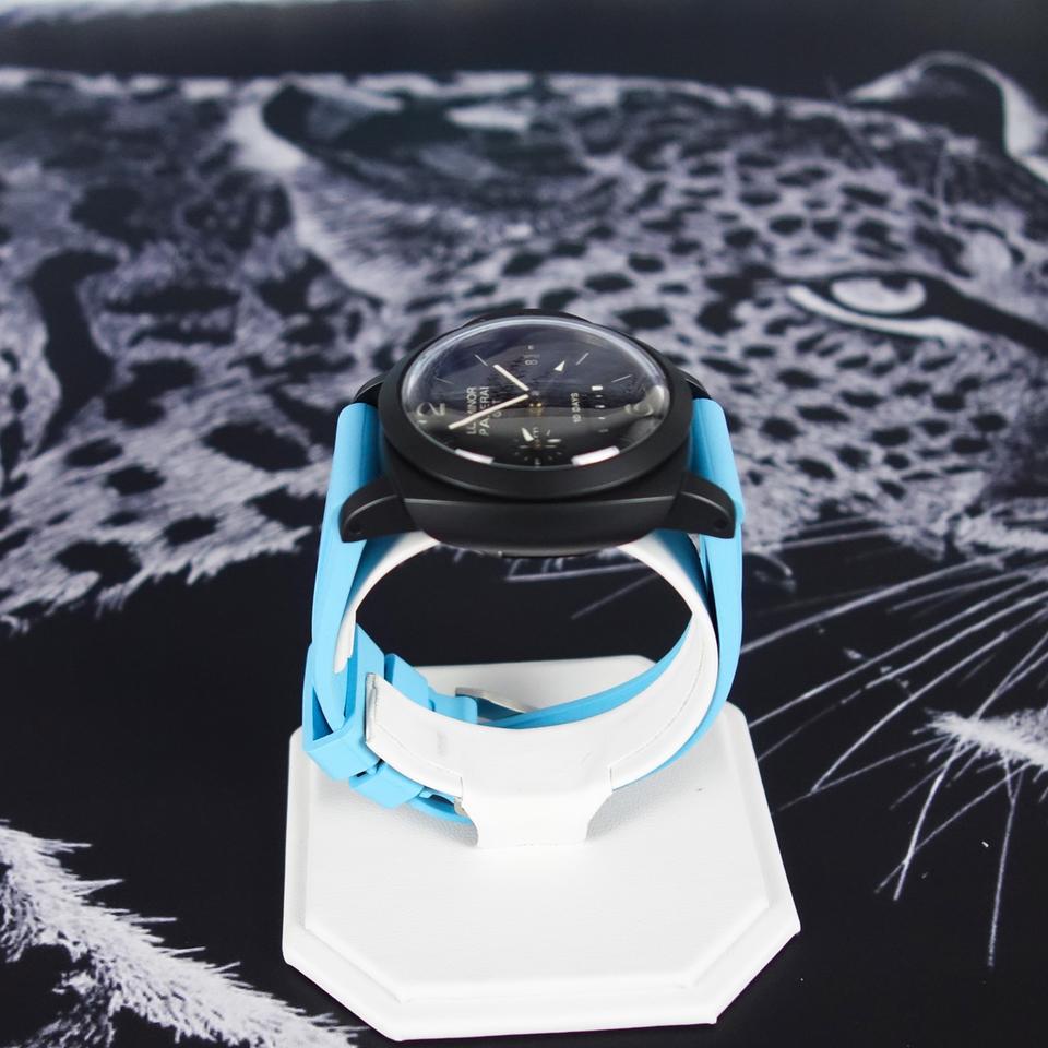 Panerai Luminor 1950 10 Days GMT 44mm Ceramic Mint Box Papers - 3 Straps - PAM 00335 335 — photo 9