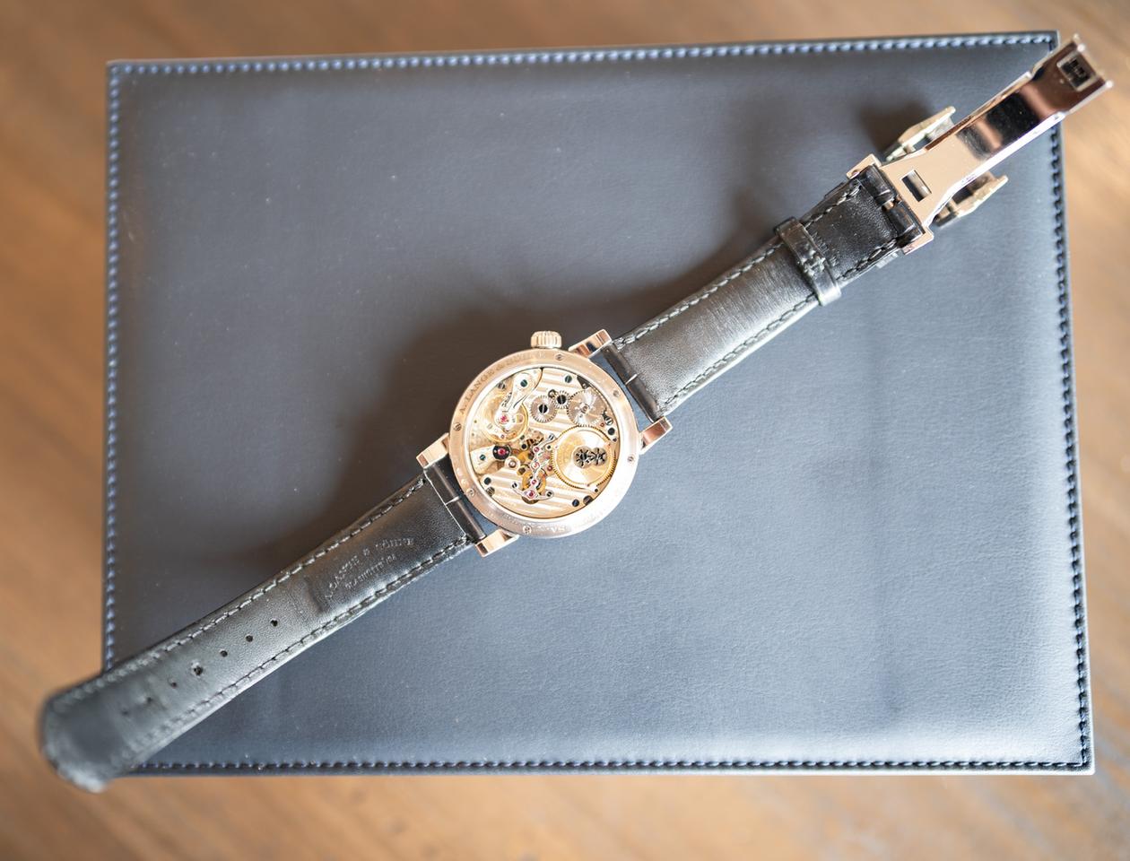 A. Lange &amp; Söhne Zeitwerk with Lange Deployant Clasp — photo 2