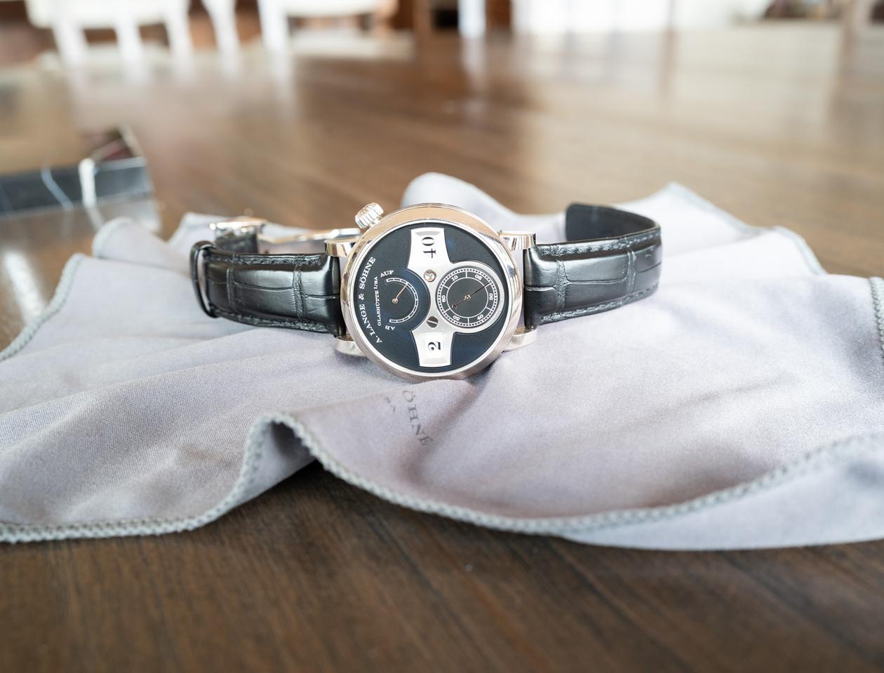 A. Lange &amp; Söhne Zeitwerk with Lange Deployant Clasp — photo 6