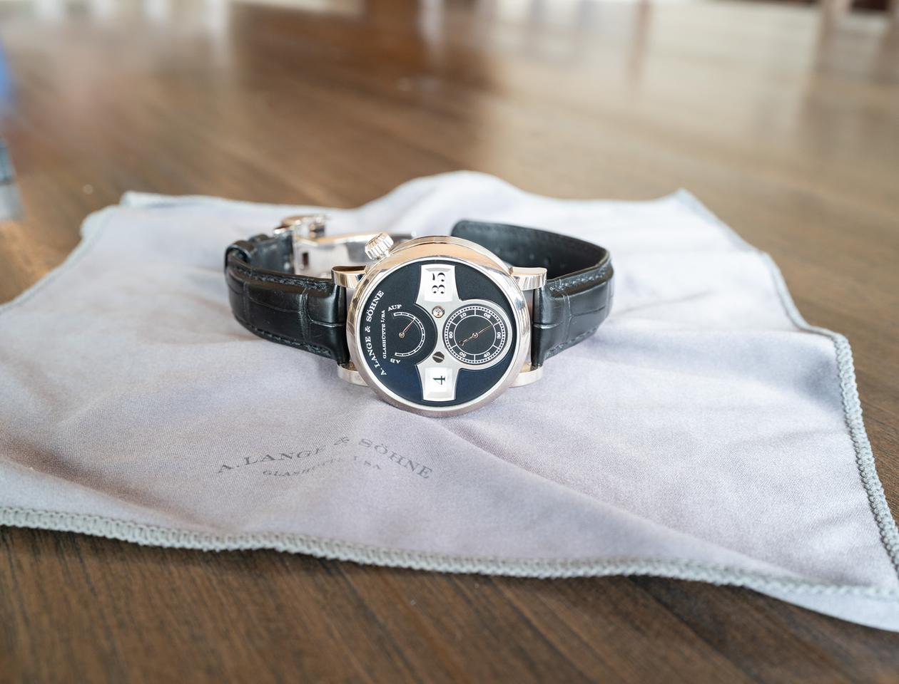 A. Lange &amp; Söhne Zeitwerk with Lange Deployant Clasp — photo 7