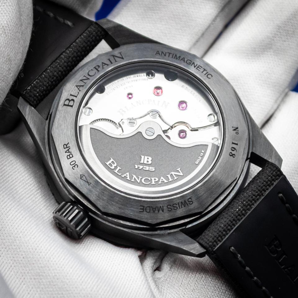 Blancpain Fifty Fathoms Bathyscaphe 2024 Blancpain Bathyscaphe Ceramic Black B&amp;P 5000-0130-B52A — photo 6